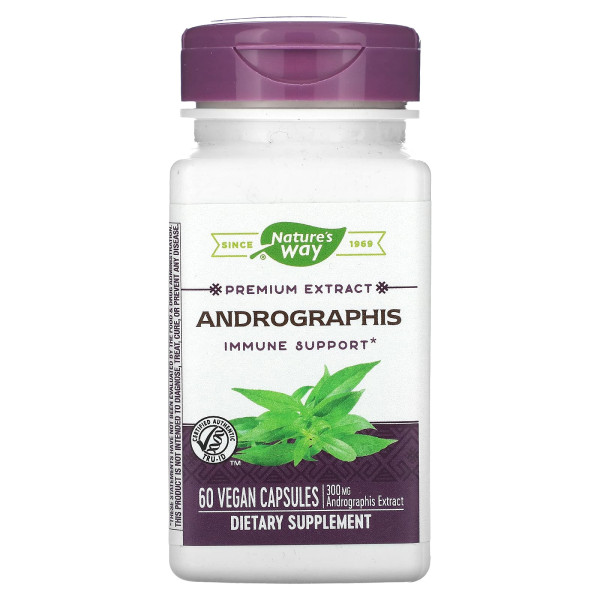 Андографіс Nature's Way (Andrographis) 300 мг 60 капсул