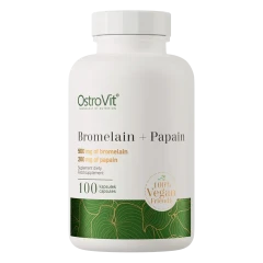 Бромелайн Ostrovit + Папаин Bromelain + Papain 100 капсул