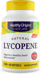 Лікопін, Natural Lycopene, Healthy Origins, 15 мг, 60 гелевих капсул