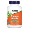 Гінкго білоба NOW Foods (Ginkgo Biloba) 60 мг 240 рослинних капсул