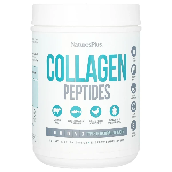 Пептиди колагену NaturesPlus (Collagen Peptides) 588 г