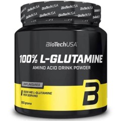 L-глутамін 500 г BioTech USA (L-Glutamine) без смаку