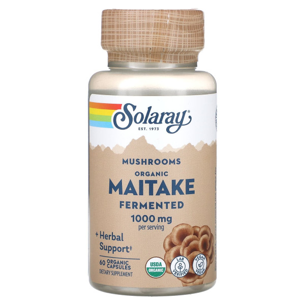 Гриби Майтаке (Fermented Maitake) 500 мг 60 капсул