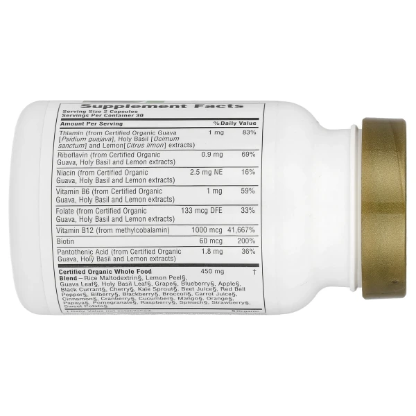 Органический витамин B12 Nature's Plus (Vitamin B12) 60 капсул