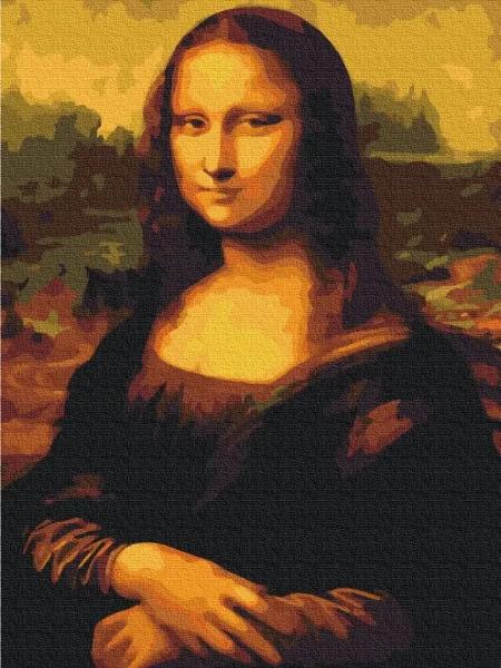 Картина за номерами Мона Ліза  Brushme 30x40