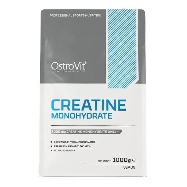 Креатин моногідрат Ostrovit Creatine Monohydrate лимон 1000 г
