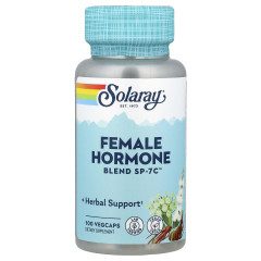 Суміш жіночих гормонів Solaray (Female Hormone Blend SP-7C) 100 капсул