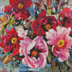 Алмазна мозаїка/вишивка Весняна краса 40x40 Ideyka