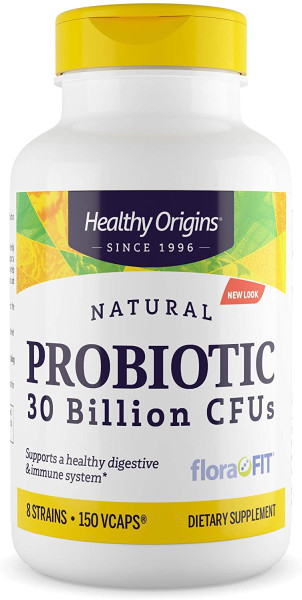Пробіотики, Probiotic, Healthy Origins, 30 млрд. КУО, 150 вегетаріанських капсул