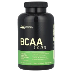 Optimum Nutrition, BCAA 1000, 200 капсул (500 мг у капсулі)