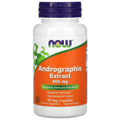 Андрографіс екстракт Now Foods (Andrographis) 400 мг 90 капсул