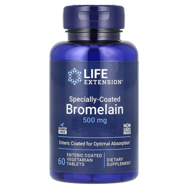Бромелайн Life Extension (Bromelain) 60 таблеток