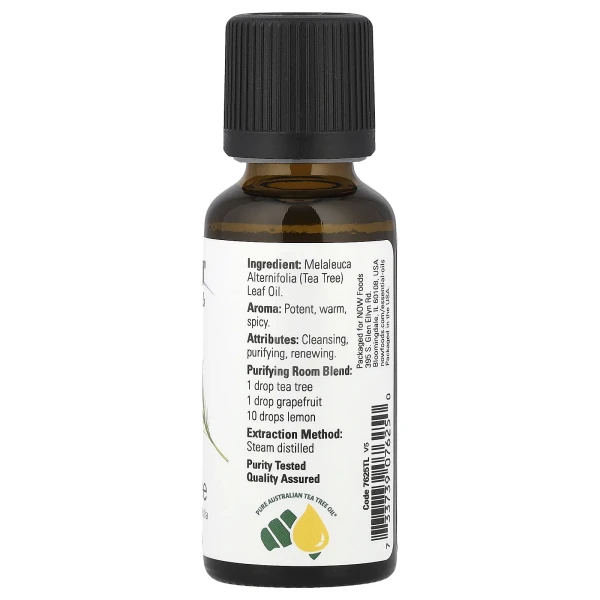 Масло чайного дерева Now Foods (Essential Oils Tea Tree) 30 мл