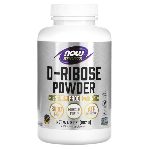 Порошок Д-Рибози Now Foods (D-Ribose Powder) 227 г