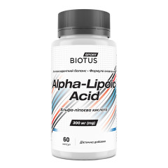 Альфа-ліпоєва кислота Biotus (Alpha Lipoic Acid) 60 капсул