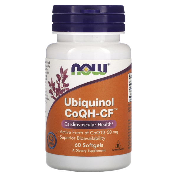 Убіхінол (Ubiquinol CoQH-CF) 50 мг 60 капсул