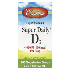 Carlson, Super Daily®, D3, 100 мкг