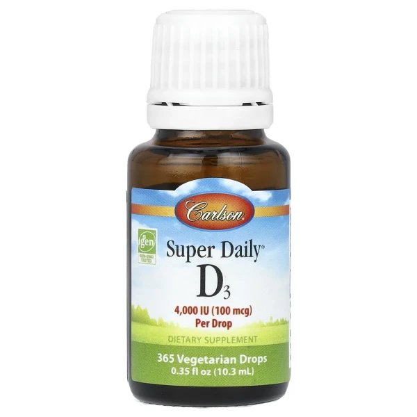 Carlson, Super Daily®, D3, 100 мкг