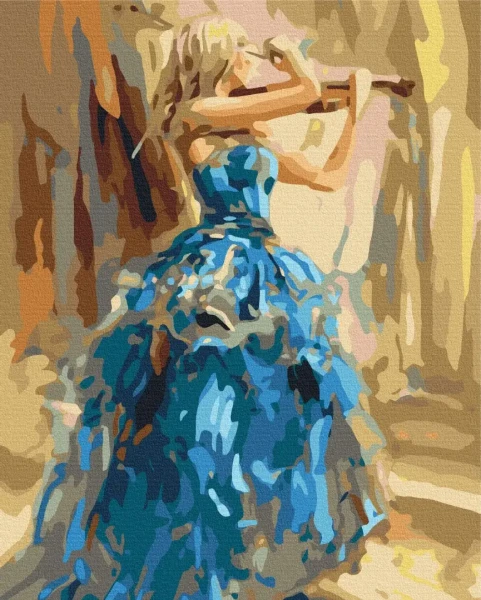 Картина за номерами Музична прима  Brushme 48x60