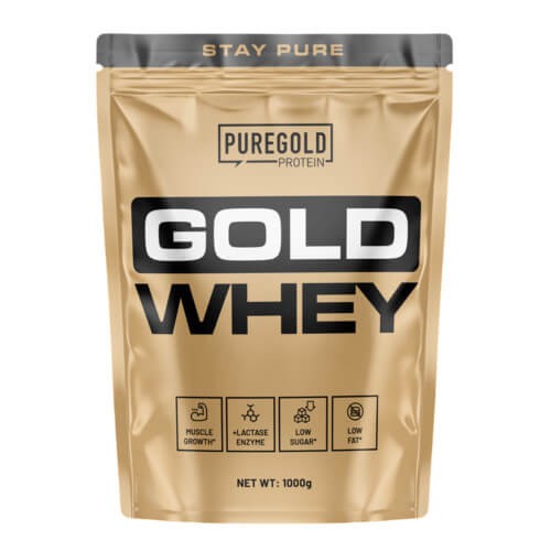 Сывороточный протеин Pure Gold (Whey Protein) 1000 г со вкусом бельгийского шоколада
