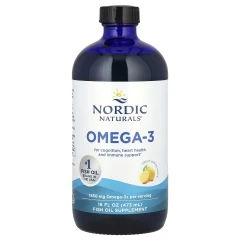 Риб'ячий жир рідкий Nordic Naturals (Omega-3) зі смаком лимона 437 мл