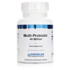 Підтримка кишкової флори Douglas Laboratories (Multi-Probiotic) 40 млрд КУО 60 вегетаріанських кислостійких капсул