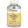 Вітамін C повільного вивільнення із шипшиною й ацеролою Solaray (Vitamin C) 500 мг 250 веганських капсул