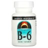 Вітамін B6 100 мг Source Naturals (B-6) 100 таблеток