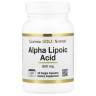Альфа-липоевая кислота 600 мг California Gold Nutrition (Alpha Lipoic Acid) 60 растительных капсул