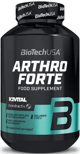 Комплекс для суглобів і кісток Biotech USA (Arthro Forte) 120 таблеток