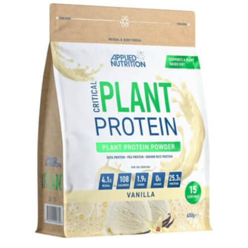 Рослинний протеїн з амінокислотами Applied Nutrition (Applied Critical Plant) 450 г зі смаком ванілі