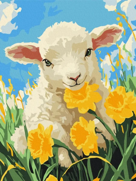 Картина за номерами Лагідне блеяння літа  Brushme 30x40