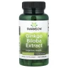 Гинкго Билоба стандартизированный экстракт Swanson (Ginkgo Biloba Extract) 60 мг 120 капсул