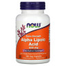 Альфа-ліпоєва кислота посиленої дії NOW Foods (Alpha Lipoic Acid) 600 мг 120 вегетаріанських капсул