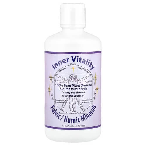 Фульвові та гумінові мінерали Morningstar Minerals (Inner Vitality Fulvic/Humic Minerals) 946 мл