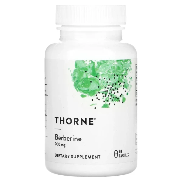 Берберин Thorne (Berbercap) 200 мг 60 капсул