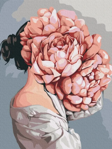 Преміум картина за номерами Загадка піонів © Mykhailyshyna Daria Brushme 40x50