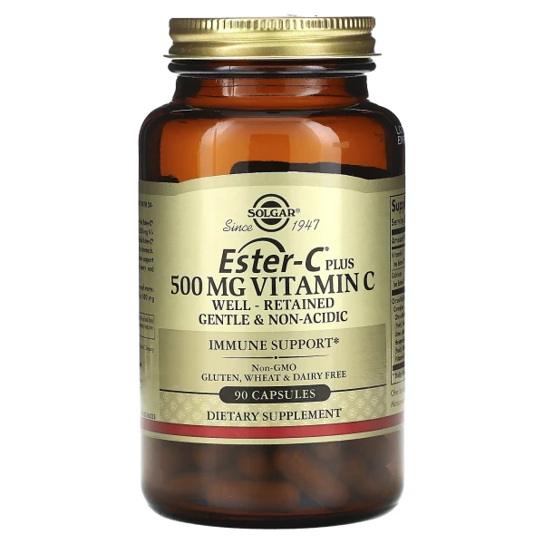 Вітамін Естер Плюс (Ester-C Plus Vitamin C) 500 мг 90 капсул