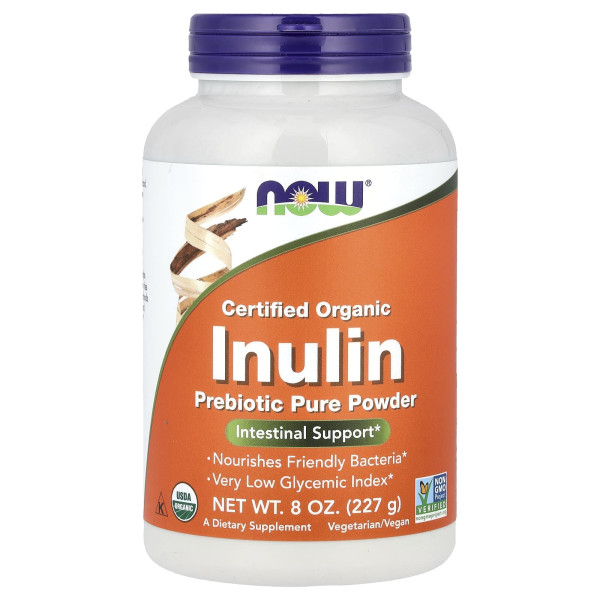 Органічний інулін Now Foods (Inulin) 227 г
