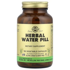 Сечогінний засіб Solgar (Herbal Water Pill) 100 капсул