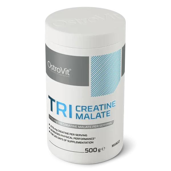 Три креатин Малат Ostrovit Tri Creatine Malate манго 500 г