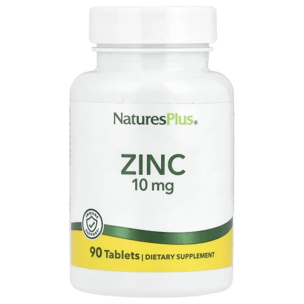 Цинк Nature's Plus (Zinc) 10 мг 90 таблеток