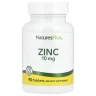 Цинк Nature's Plus (Zinc) 10 мг 90 таблеток