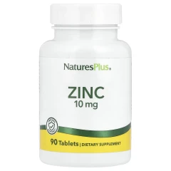 Цинк Nature's Plus (Zinc) 10 мг 90 таблеток