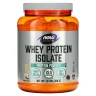 Ізолят сироваткового протеїну NOW Foods (Whey Protein Isolate) 816 г зі смаком кремової ванілі