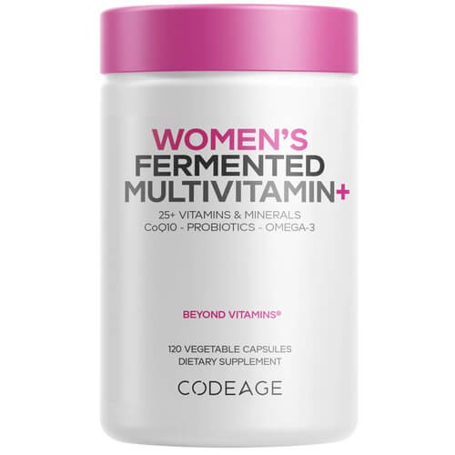 Ферментовані мультивітаміни для жінок Codeage (Women's Fermented Multivitamin) 120 рослинних капсул