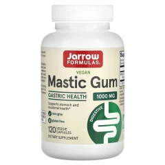 Мастикова смола для веганів Jarrow Formulas (Mastic Gum) 500 мг 120 веганських капсул