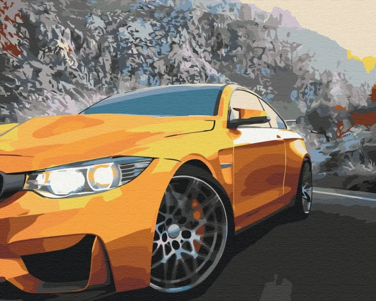 Картина по номерам Драйвовый пейзаж Brushme 48x60