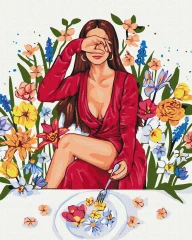 Преміум картина за номерами Смак весни © Alla Berezovska Brushme 40x50