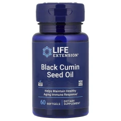 Олія чорного кмину Life Extension (Black Cumin Seed Oil) 500 мг 60 капсул